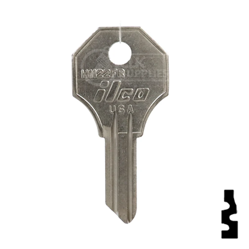 Uncut Key Blank | Yale | H1122FR