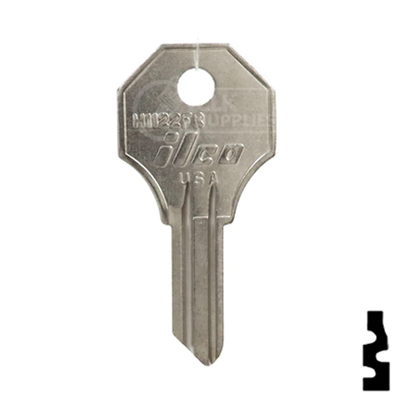 Uncut Key Blank | Yale | H1122FR - Image 2