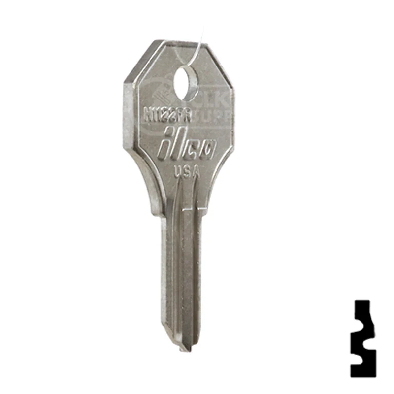 Uncut Key Blank | Yale | H1122FR - Image 5