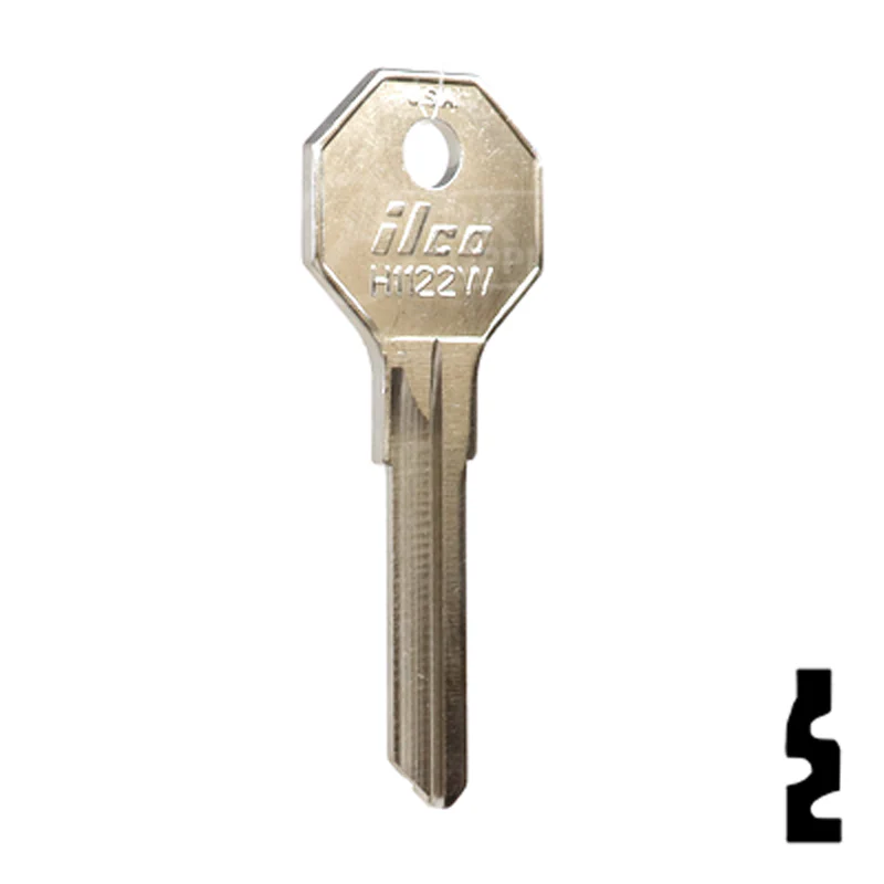 Uncut Key Blank | Yale | H1122W - Image 4