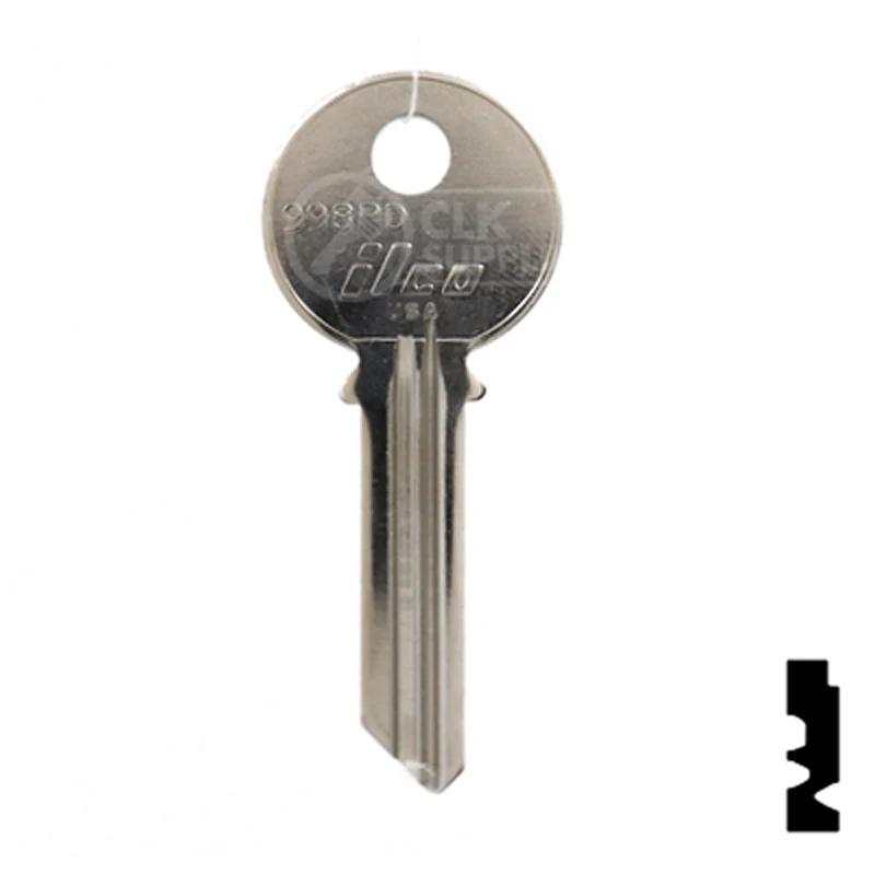 Uncut Key Blank | Yale | H1132 - Image 2