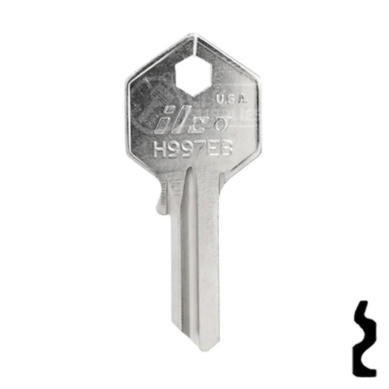 Uncut Key Blank | Yale | H997EB - Image 2