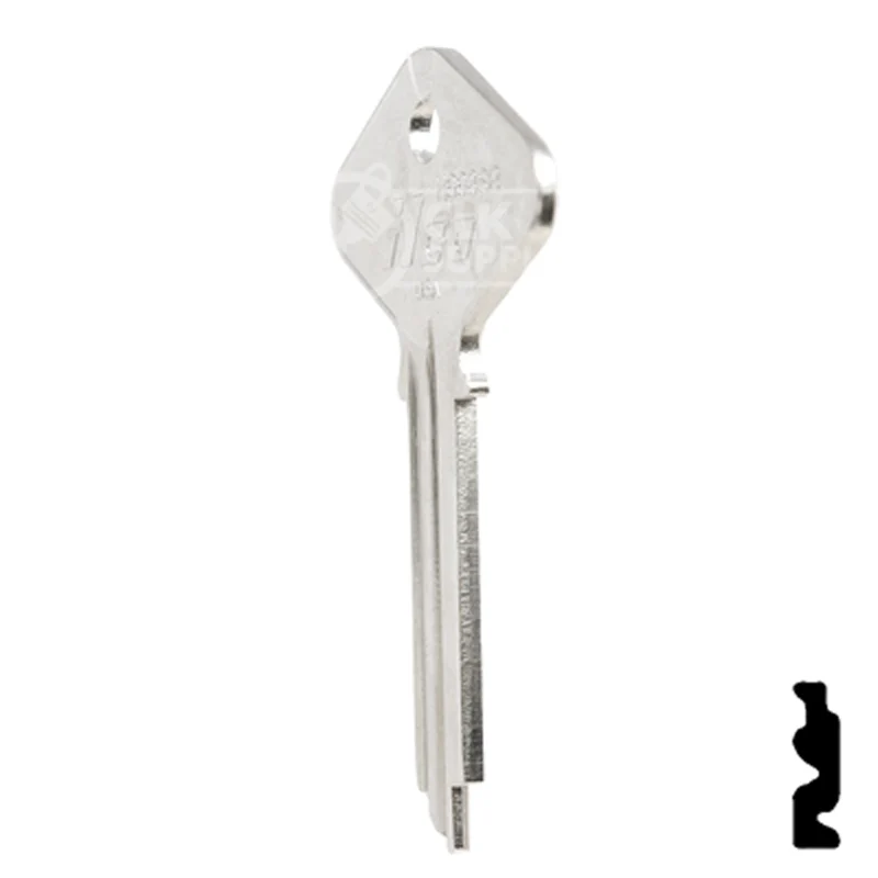 Uncut Key Blank | Yale | H998SB - Image 21