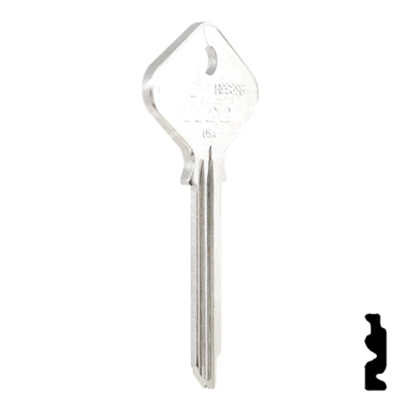 Uncut Key Blank | Yale | H998SB - Image 5