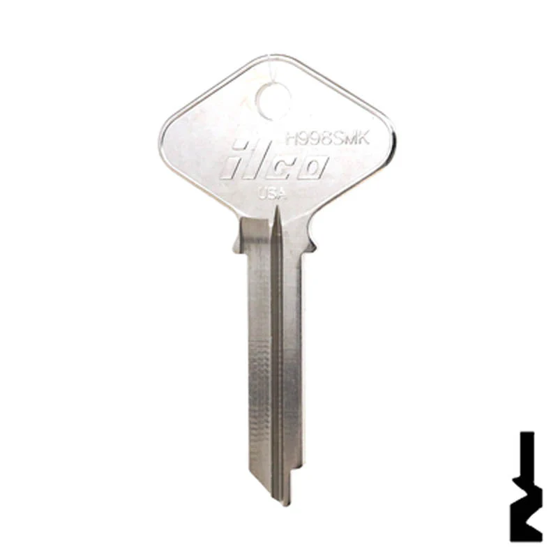 Uncut Key Blank | Yale | H998SMK - Image 24