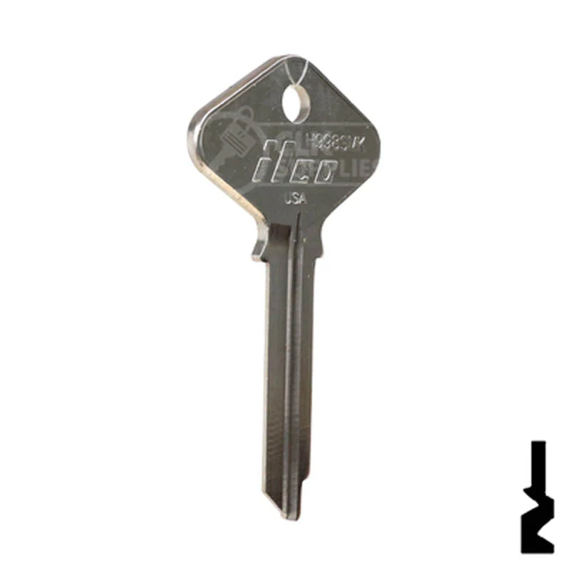 Uncut Key Blank | Yale | H998SMK - Image 4