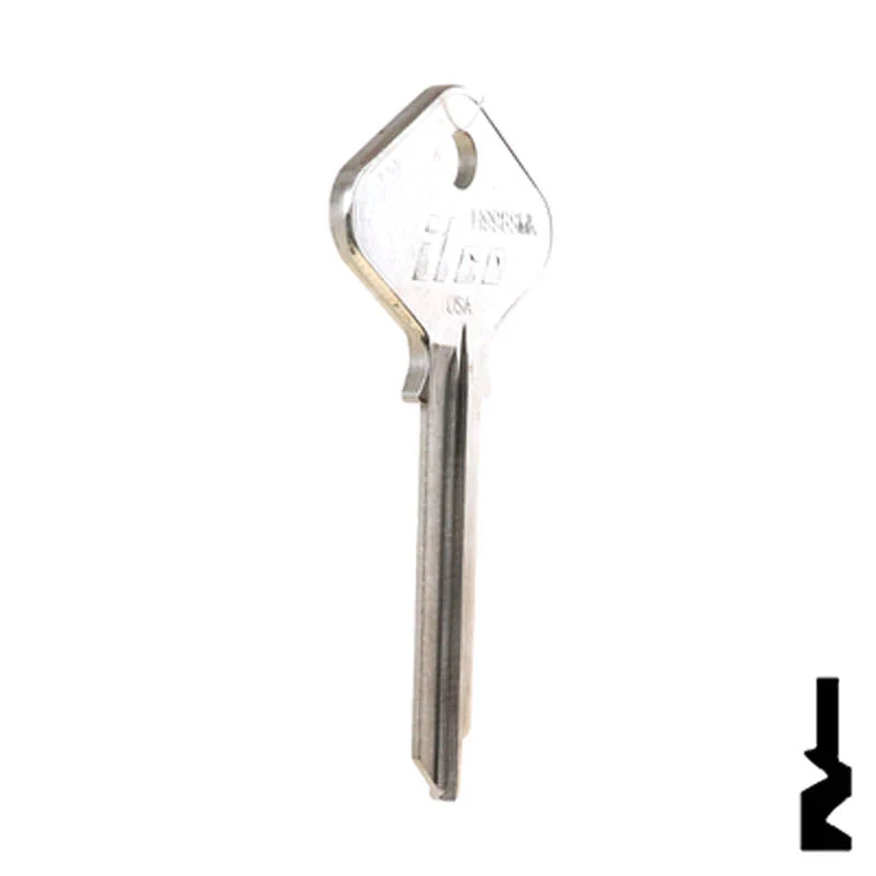 Uncut Key Blank | Yale | H998SMK - Image 5
