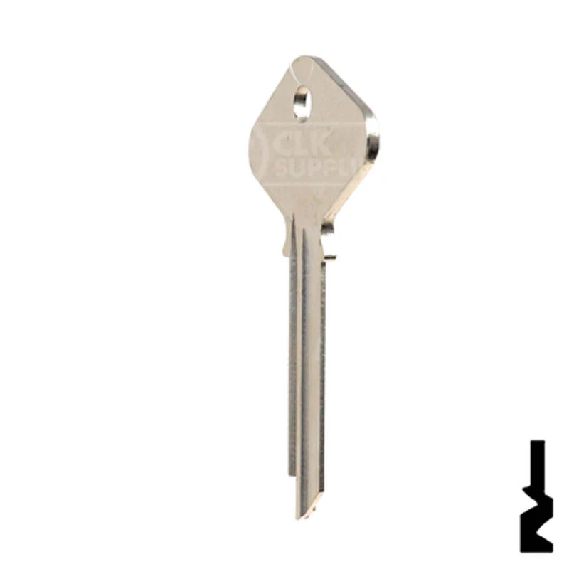 Uncut Key Blank | Yale | H998SMK - Image 9