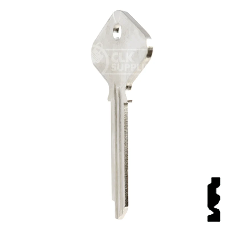 Uncut Key Blank | Yale | H998ZB - Image 9