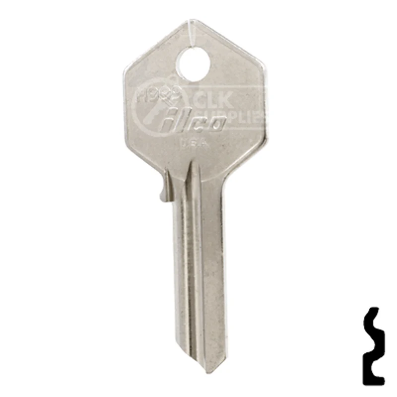 Uncut Key Blank | Yale | H999 - Image 24