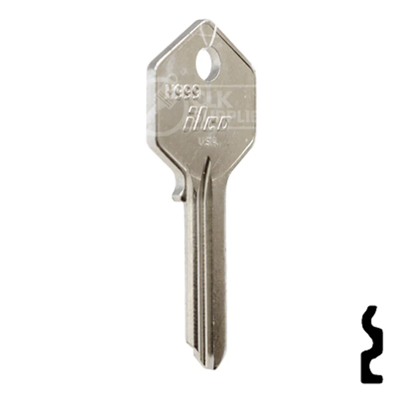 Uncut Key Blank | Yale | H999 - Image 4
