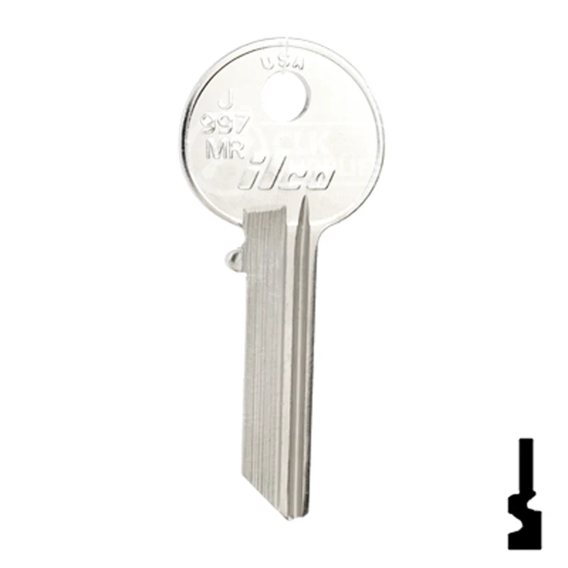 Uncut Key Blank | Yale | J997MR - Image 2