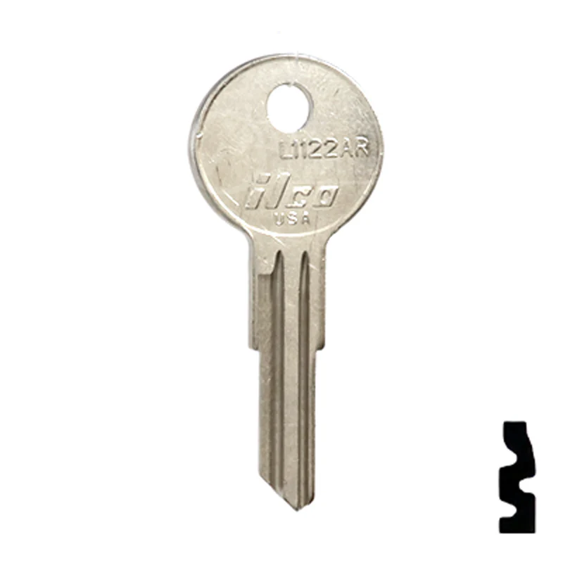 Uncut Key Blank | Yale | L1122AR - Image 2