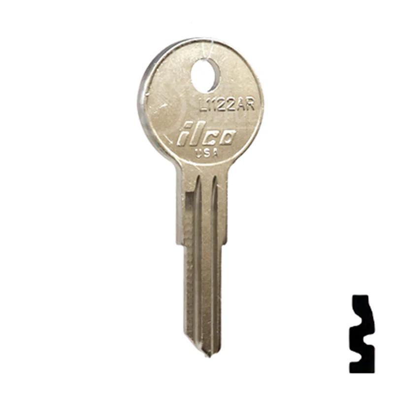 Uncut Key Blank | Yale | L1122AR - Image 3