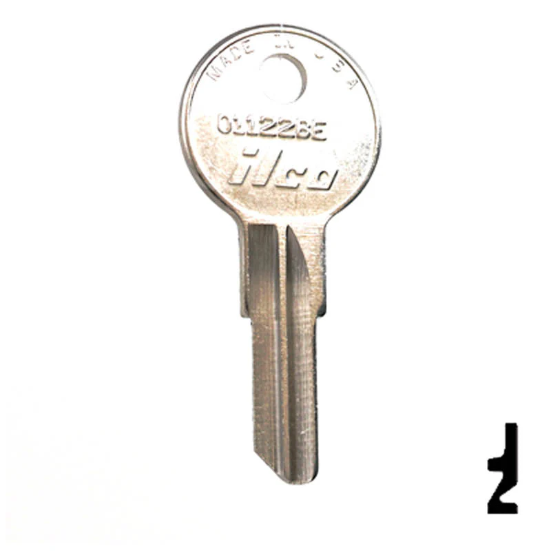 Uncut Key Blank | Yale | O1122BE - Image 2