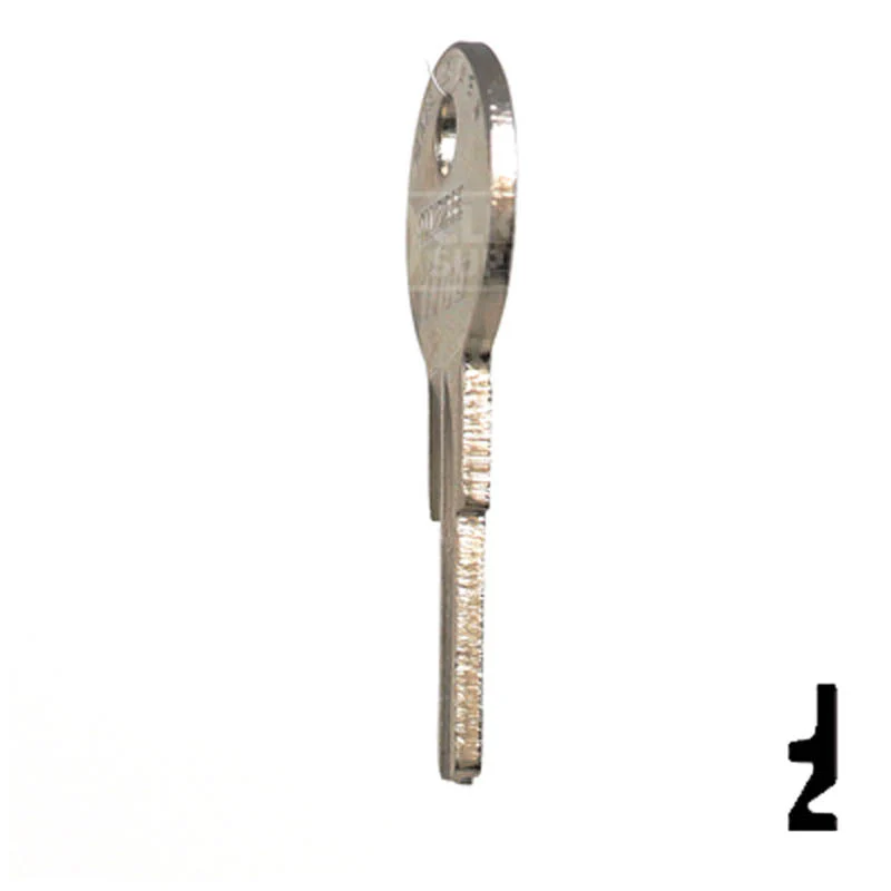 Uncut Key Blank | Yale | O1122BE - Image 20