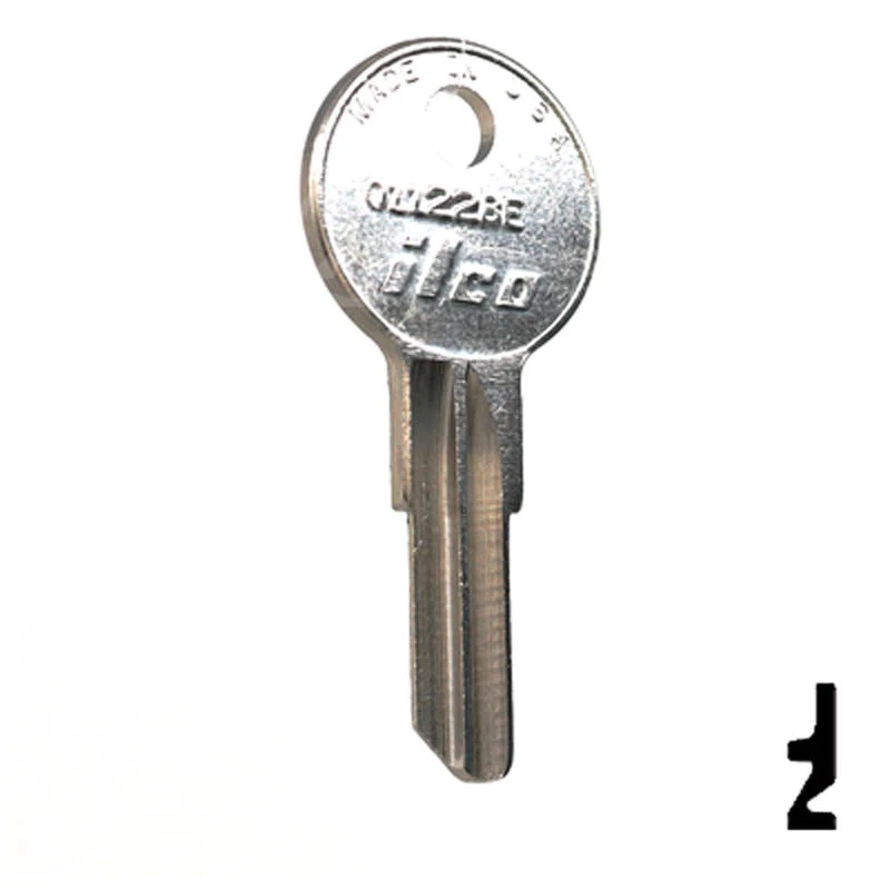 Uncut Key Blank | Yale | O1122BE - Image 3