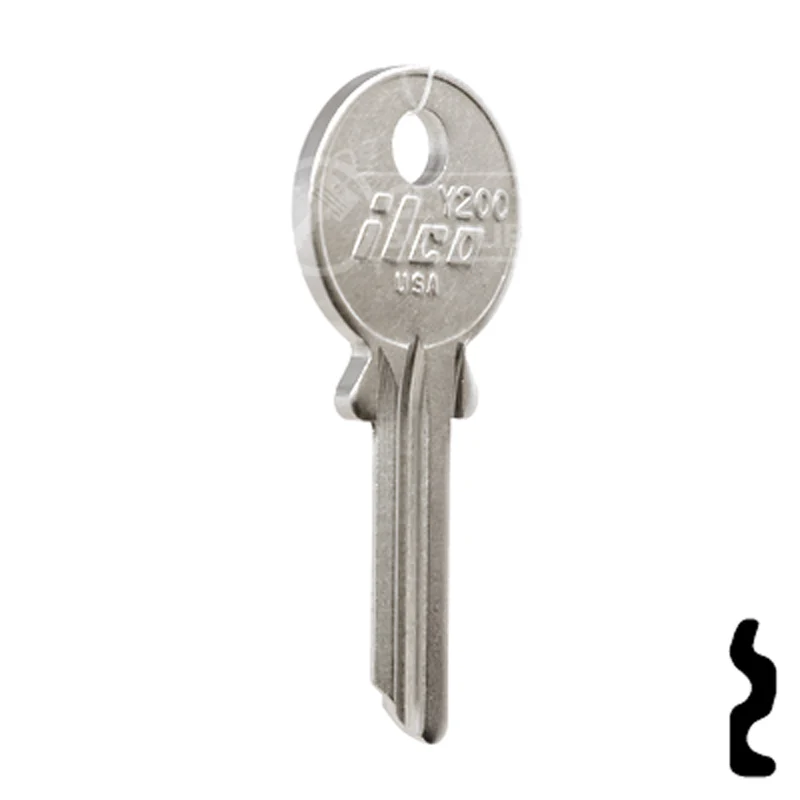 Uncut Key Blank | Yale | Y200 - Image 4