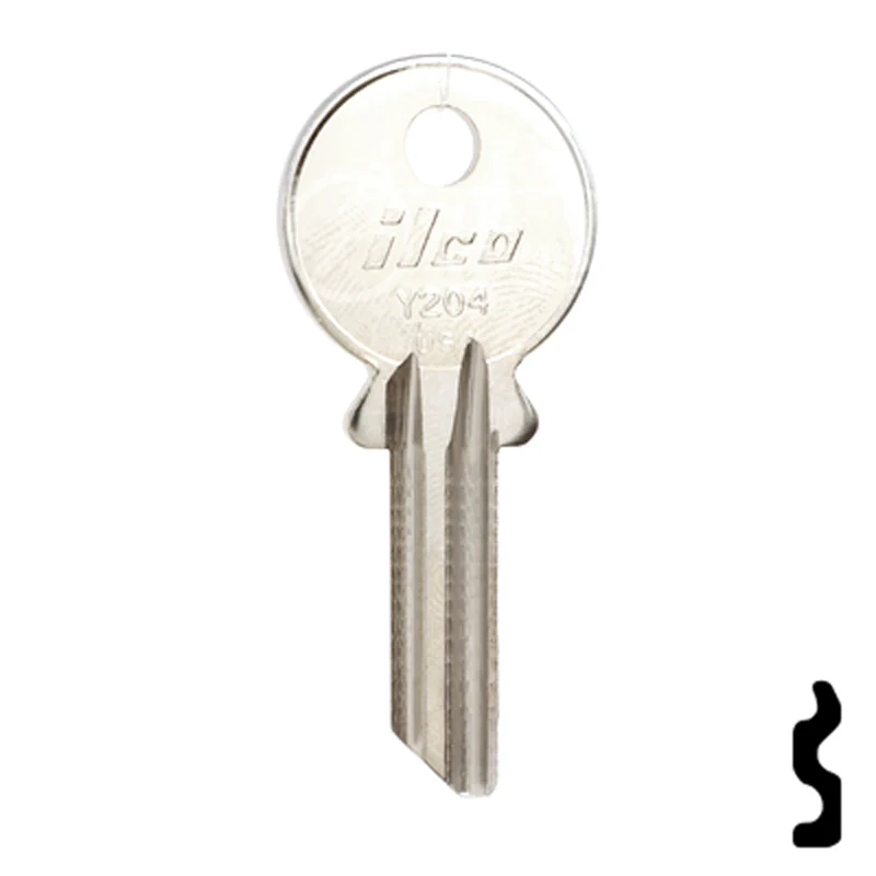 Uncut Key Blank | Yale | Y204 - Image 2
