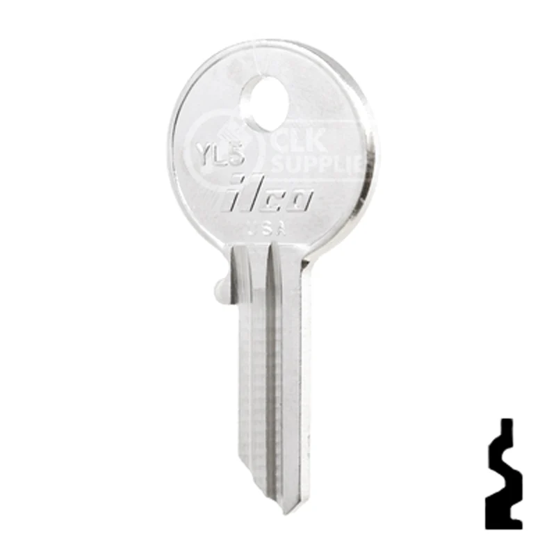 Uncut Key Blank | Yale | YL5 - Image 23