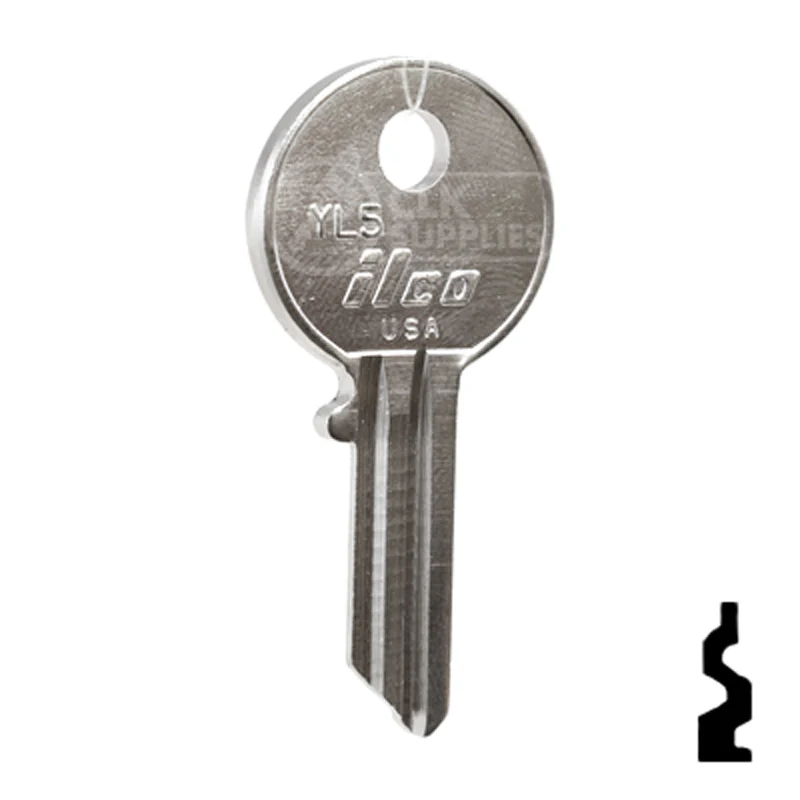 Uncut Key Blank | Yale | YL5 - Image 3