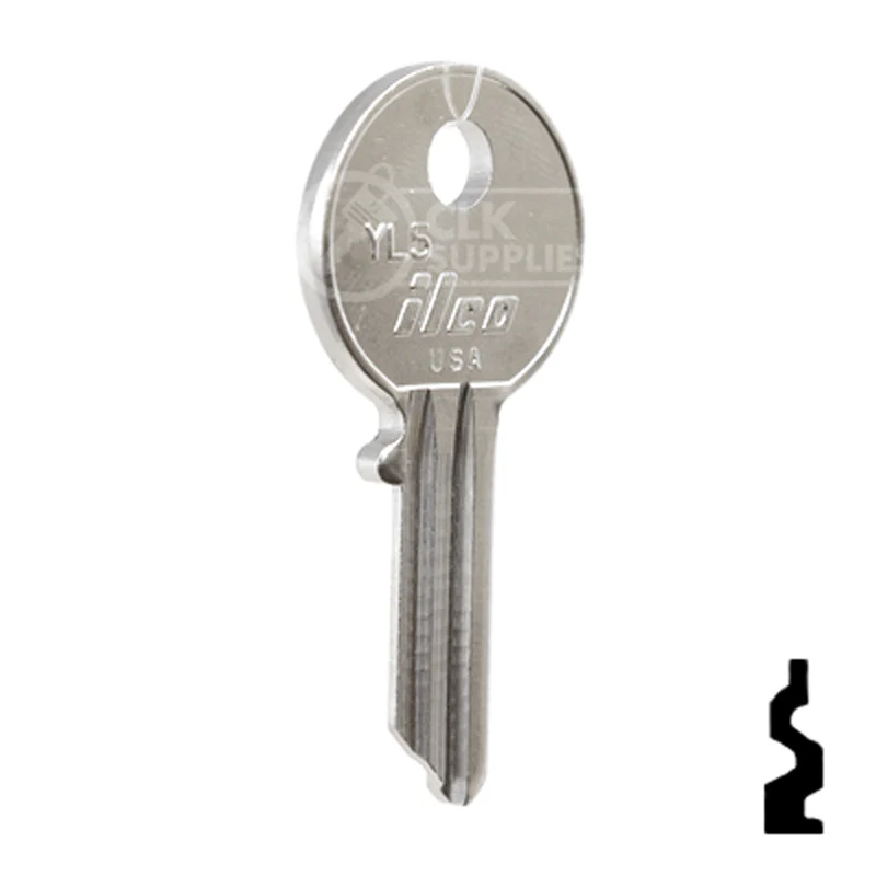 Uncut Key Blank | Yale | YL5 - Image 4