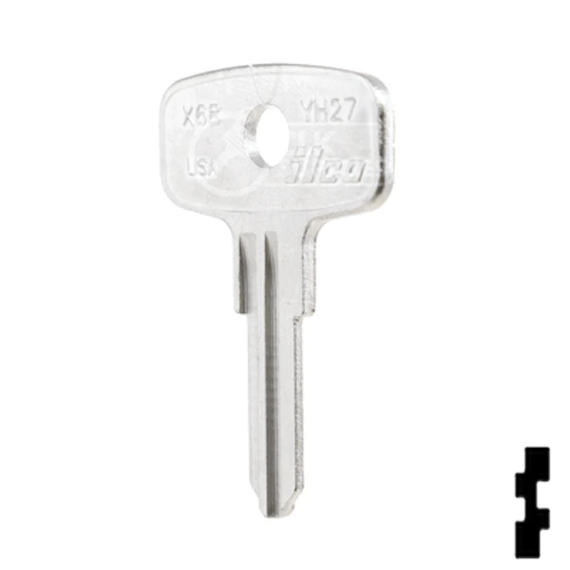 Uncut Key Blank | Yamaha | X68, YH27 - Image 22