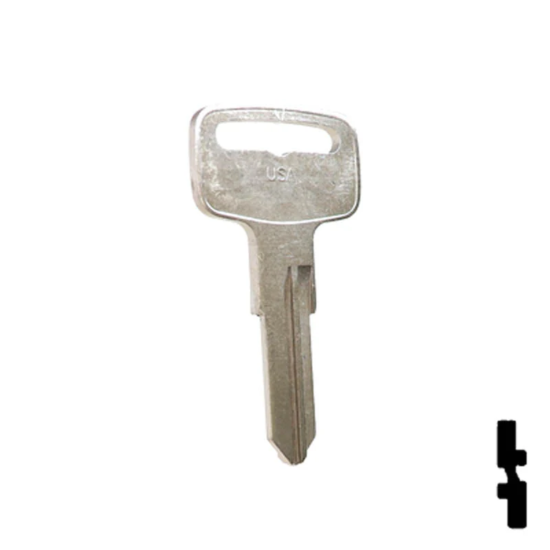 Uncut Key Blank | Yamaha | YH45, X107 - Image 16
