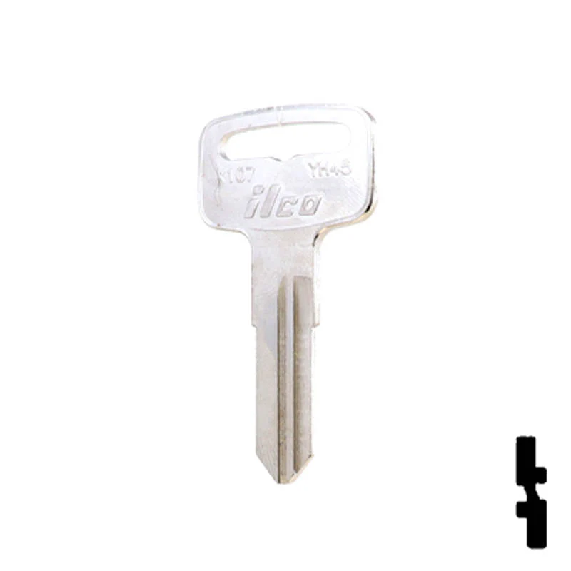 Uncut Key Blank | Yamaha | YH45, X107 - Image 24