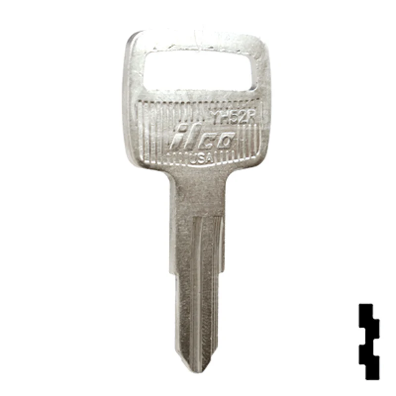 Uncut Key Blank | Yamaha | YH52R - Image 3