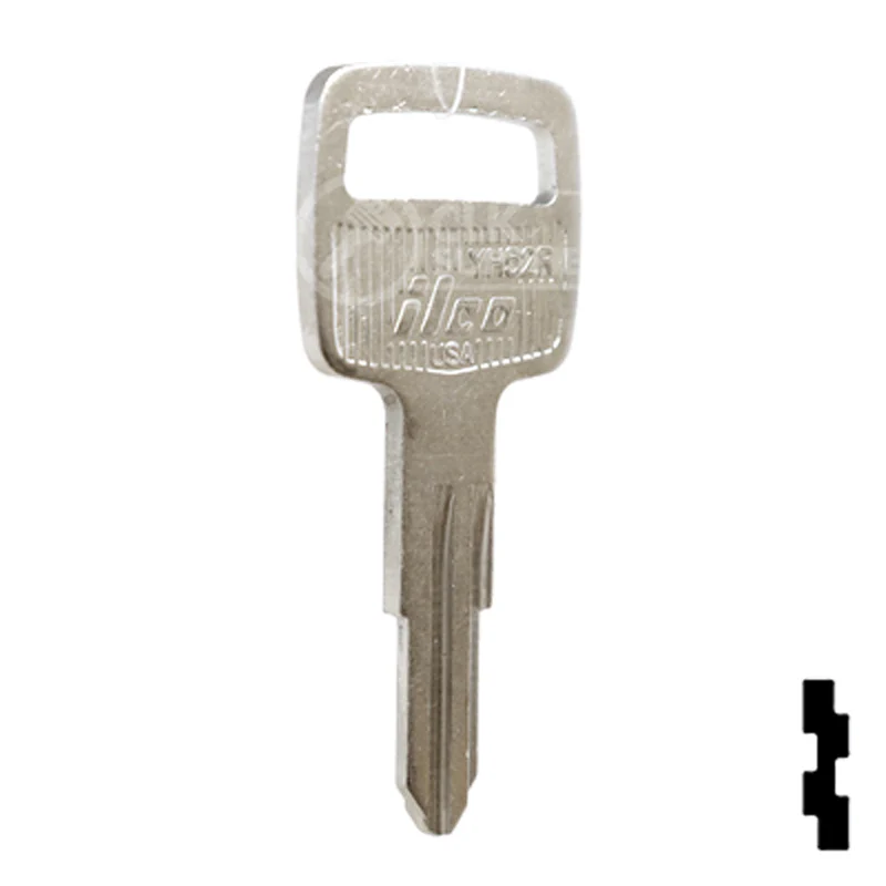 Uncut Key Blank | Yamaha | YH52R - Image 4