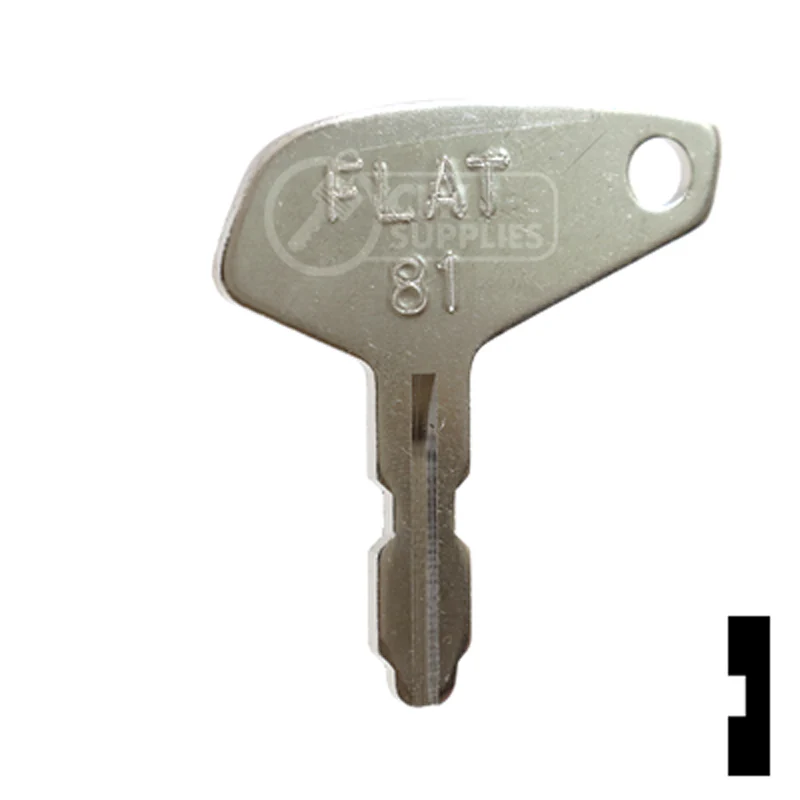 Uncut Key Blank | Yanmar | BD127 - Image 3