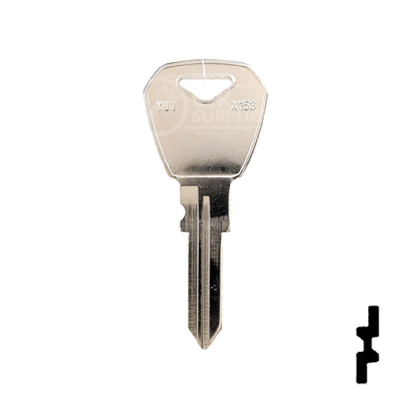 Uncut Key Blank | Yugo | YU1, X153