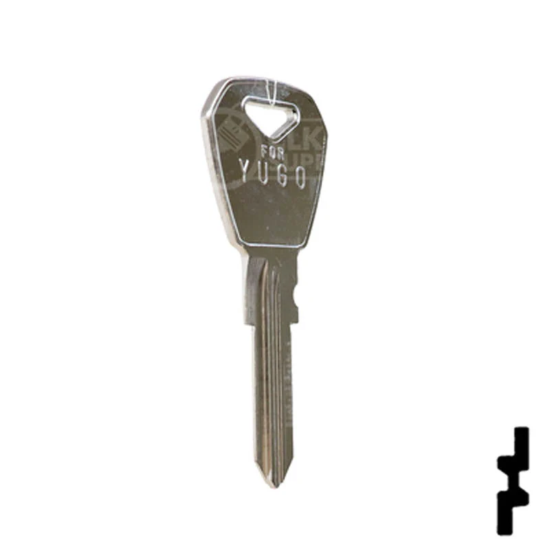 Uncut Key Blank | Yugo | YU1, X153 - Image 22
