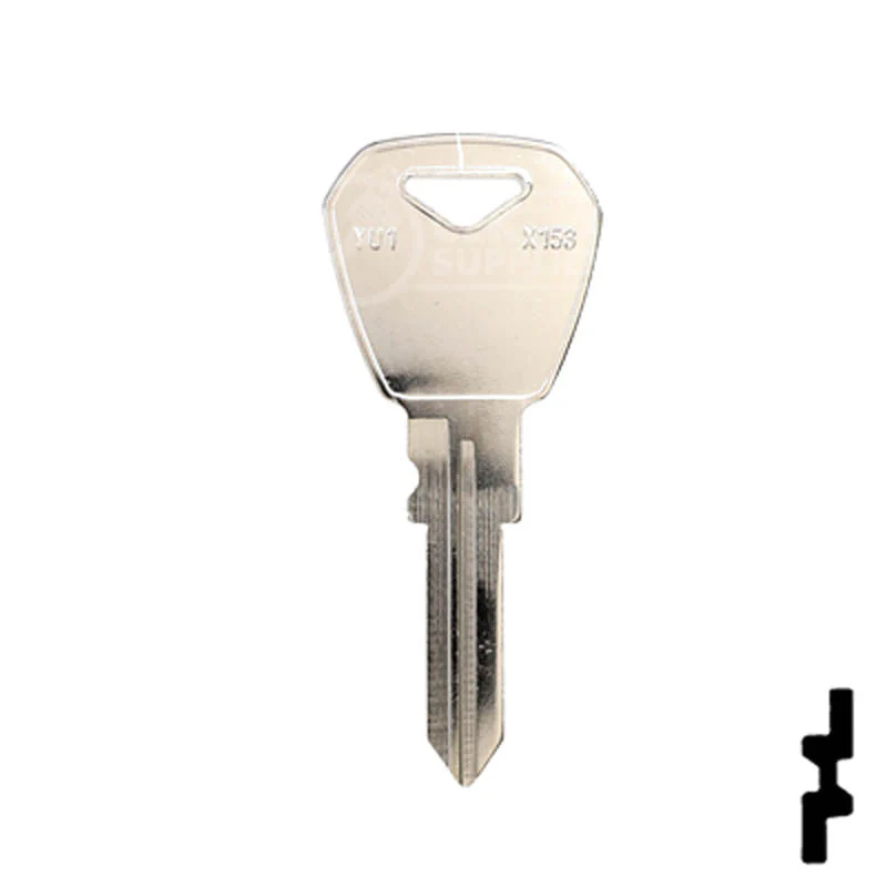 Uncut Key Blank | Yugo | YU1, X153 - Image 5