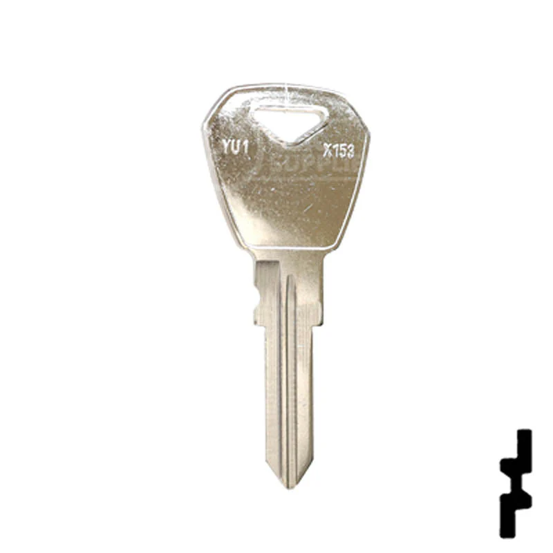 Uncut Key Blank | Yugo | YU1, X153 - Image 6