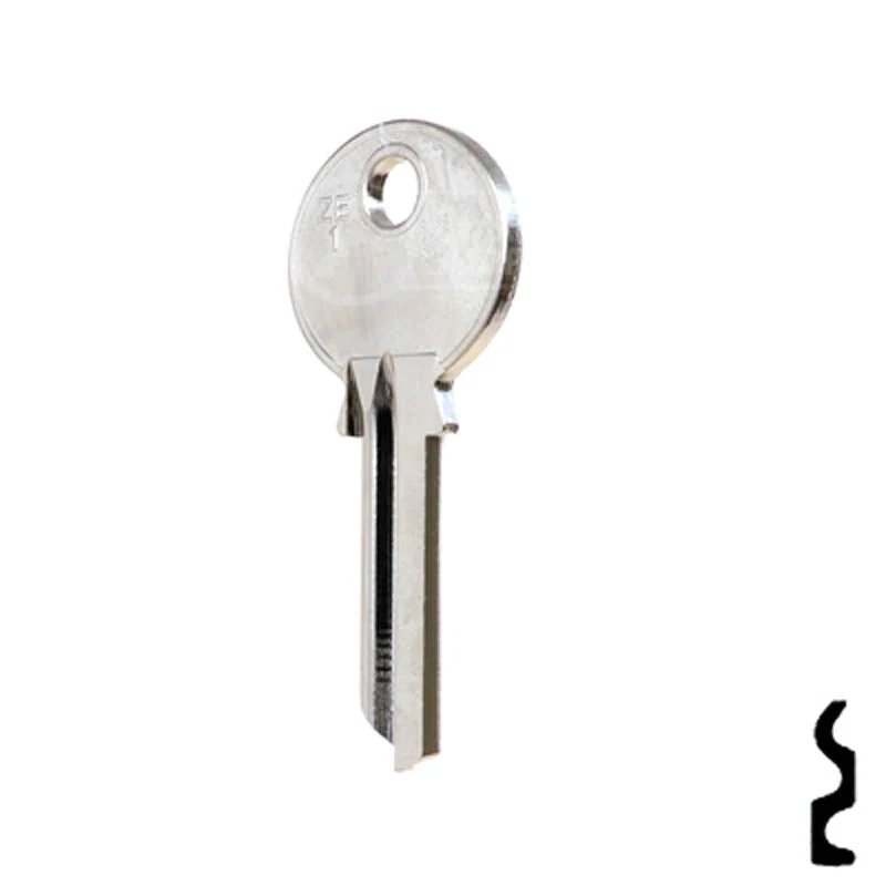 Uncut Key Blank | Zeiss Ikon | ZE1, ZKN1 - Image 10