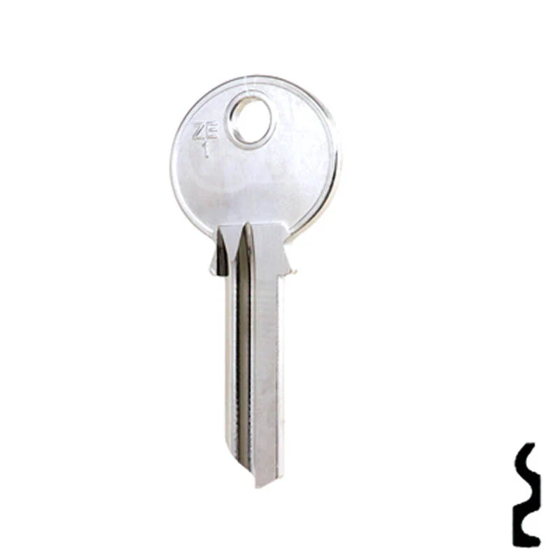 Uncut Key Blank | Zeiss Ikon | ZE1, ZKN1 - Image 11