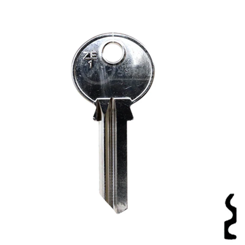 Uncut Key Blank | Zeiss Ikon | ZE1, ZKN1 - Image 13