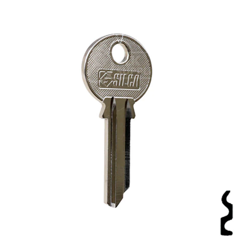Uncut Key Blank | Zeiss Ikon | ZE1, ZKN1 - Image 3