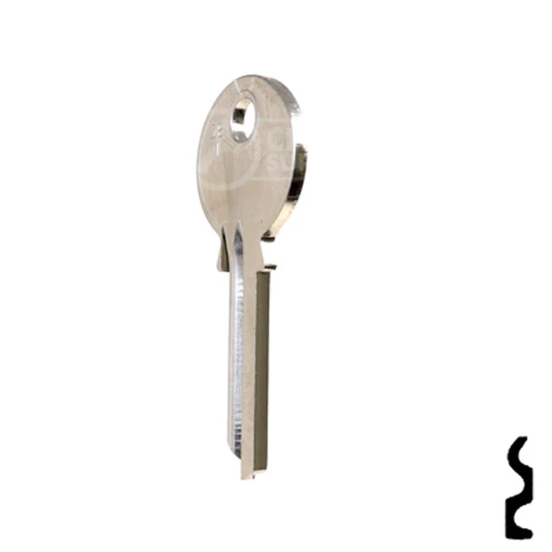 Uncut Key Blank | Zeiss Ikon | ZE1, ZKN1 - Image 9