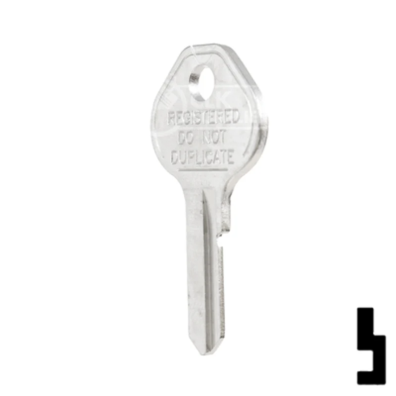 Uncut Key Blank | Master Padlock | 1092CNTLBI - Image 10
