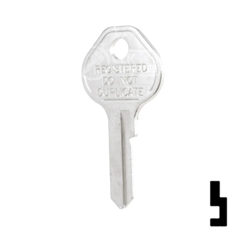 Uncut Key Blank | Master Padlock | 1092CNTLBI - Image 11