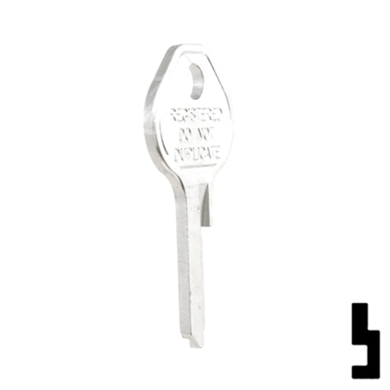 Uncut Key Blank | Master Padlock | 1092CNTLBI - Image 17