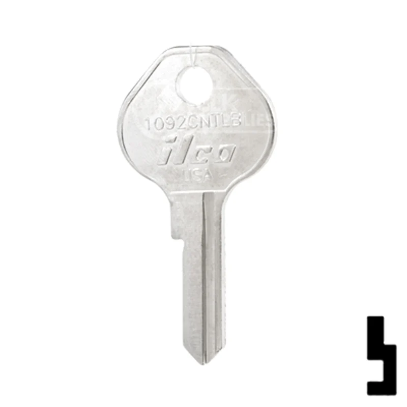 Uncut Key Blank | Master Padlock | 1092CNTLBI - Image 24
