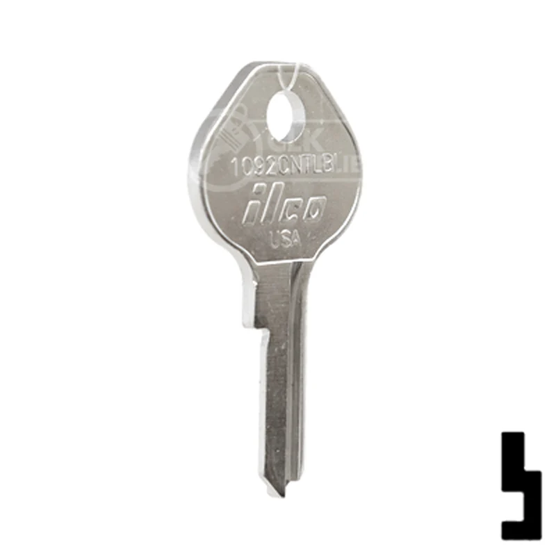 Uncut Key Blank | Master Padlock | 1092CNTLBI - Image 4