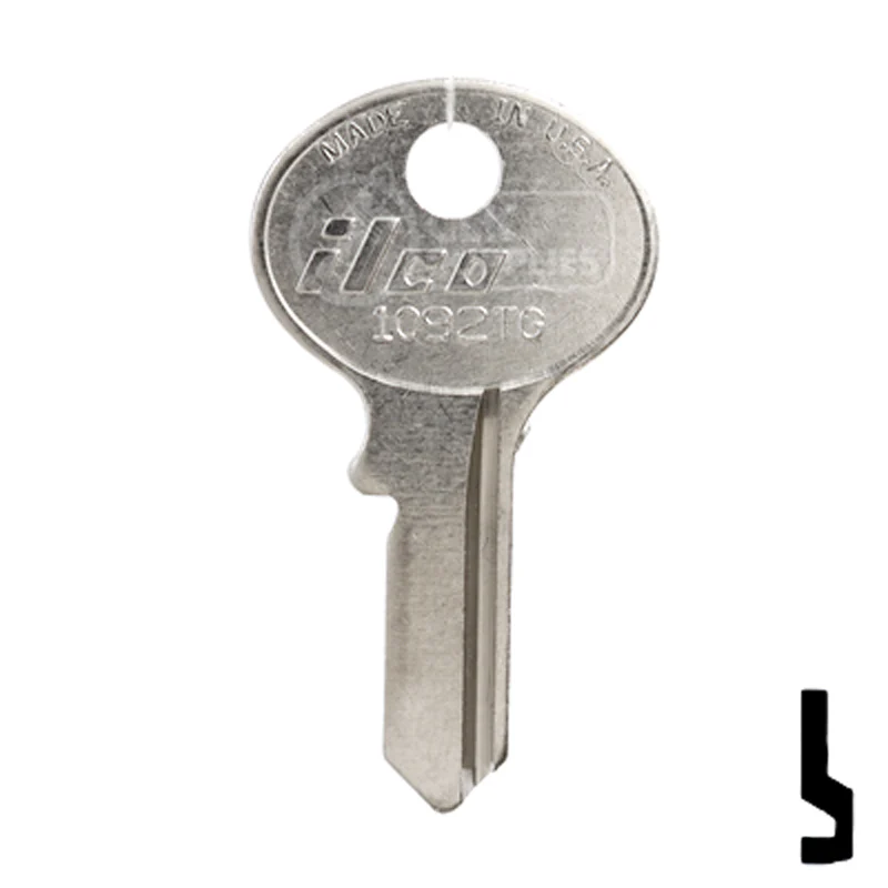Uncut Key Blanks | Master Padlock | 1092TG - Image 2