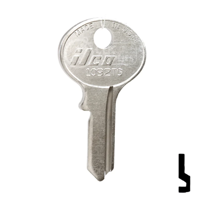 Uncut Key Blanks | Master Padlock | 1092TG - Image 3