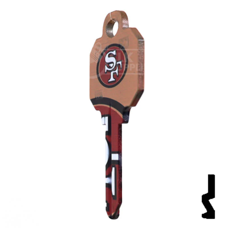 Uncut Key Blanks | Schlage | NFL 49ERS - Image 21