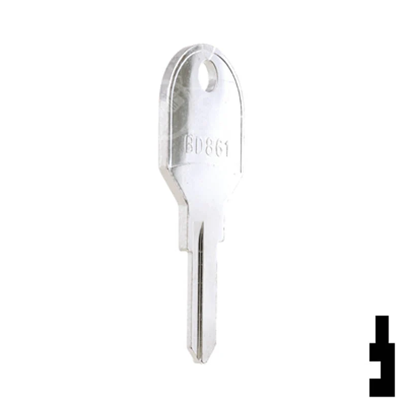 Uncut Mailbox Key | Home Depot, Lowes | BD861 - Image 5